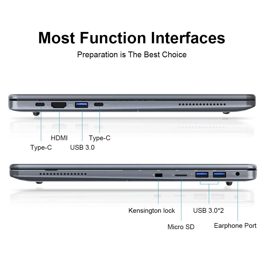 Ninkear A15 Pro Portable Laptop Windows 11 AMD Ryzen 5 7430U 16-inch 2.5K IPS 120Hz 16GB DDR4+1TB SSD WiFi6 BT5 Backlit Keyboard