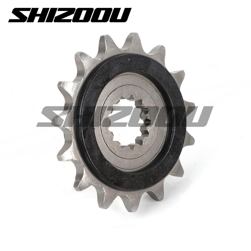 15T For CFMOTO 450MT 450mt 450 MT Small Silent Durable Motorcycle Front Sprocket Chain Wheel Front Fly Wheel Pinion