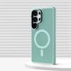 Coque Magnétique Bumper Refroidissante en Maille Nid d'Abeille pour Samsung Galaxy S2 Ultra S24 S23 Plus Support d'Objectif en Alliage Couvercle de Chargement Sans Fil