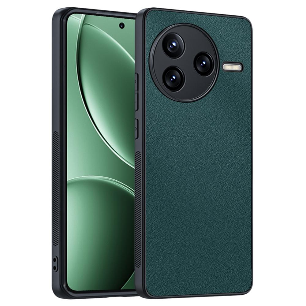 For Xiaomi Redmi K80 5G/Poco F7 Pro 5G Case PU Leather Coated PC + TPU Anti-Drop Phone Cover