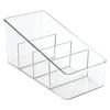 4 Layers Food Storage Containers Pantry Organizer Desktop Transparent Kitchen for PET Refrigerator Makeup Box Spice Pouches