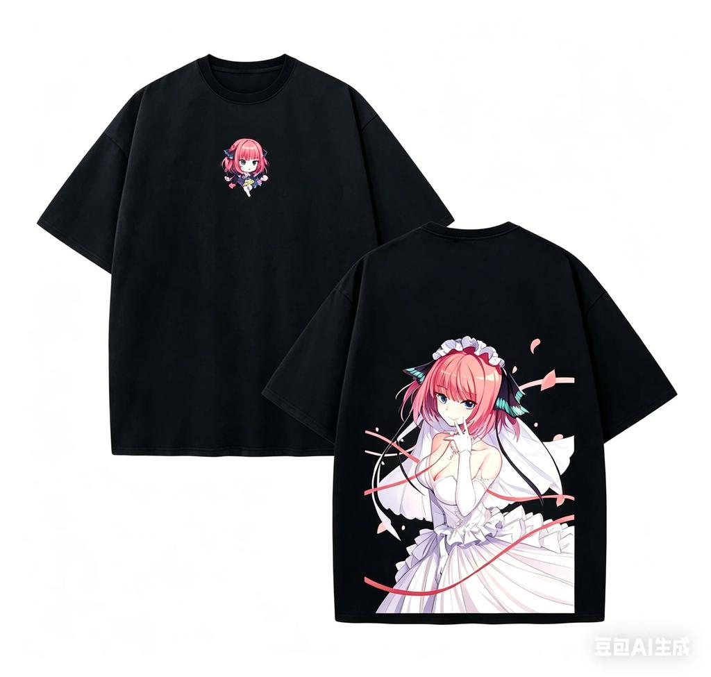 The Quintessential Quintuplets Nino Nakano Classic Cotton TShirt New Personalized Clothing Loose Fit AllSeason