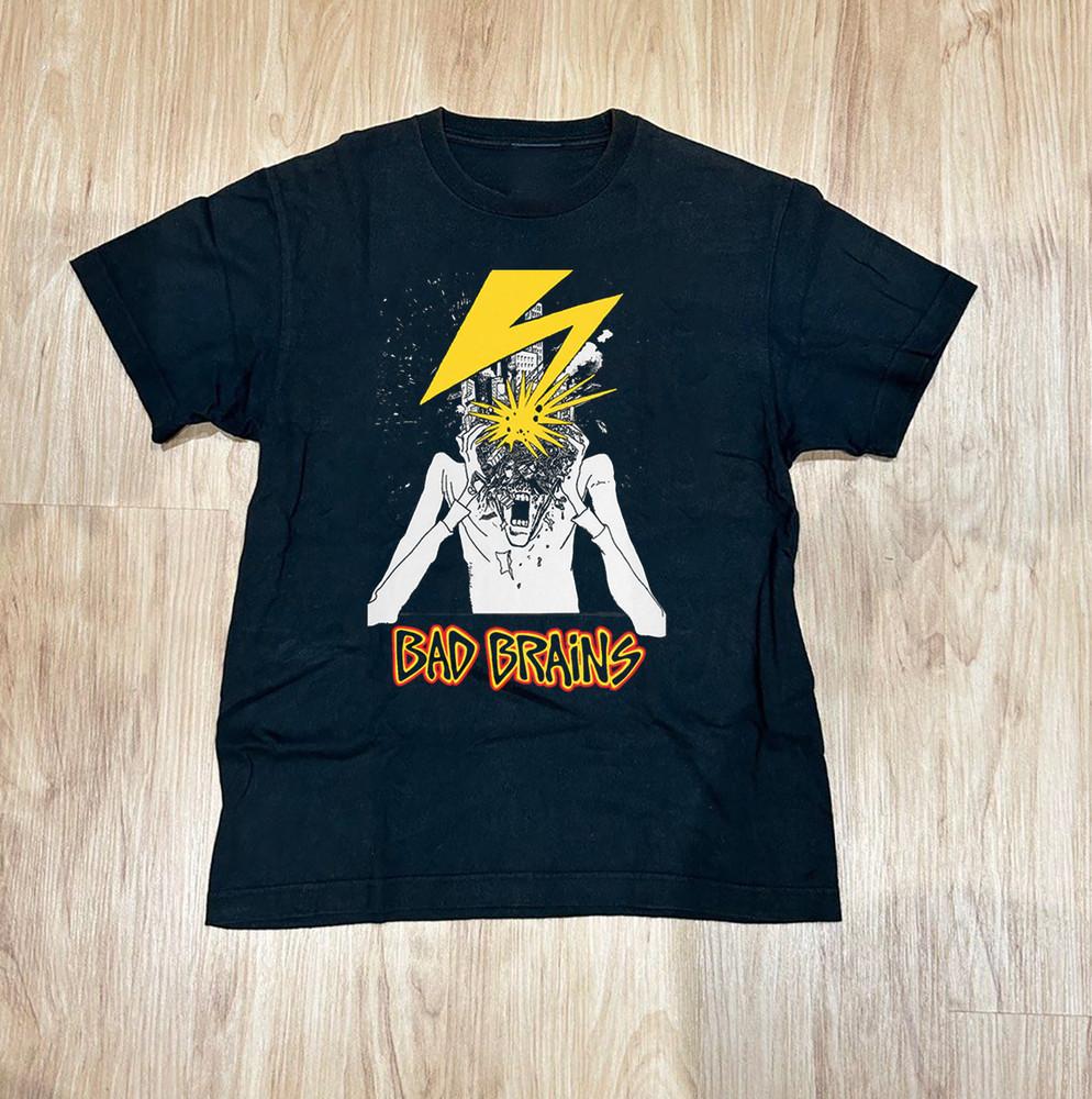Bad Brains Album Band Short Sleeve Unisex T-Shirt All Size MC200 Unisex T-Shirt M