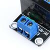 1 Channel 5V Low Level Trigger Solid State Relay Module with Fuse, 1 Way 250V 2A for Industrial Control Applications