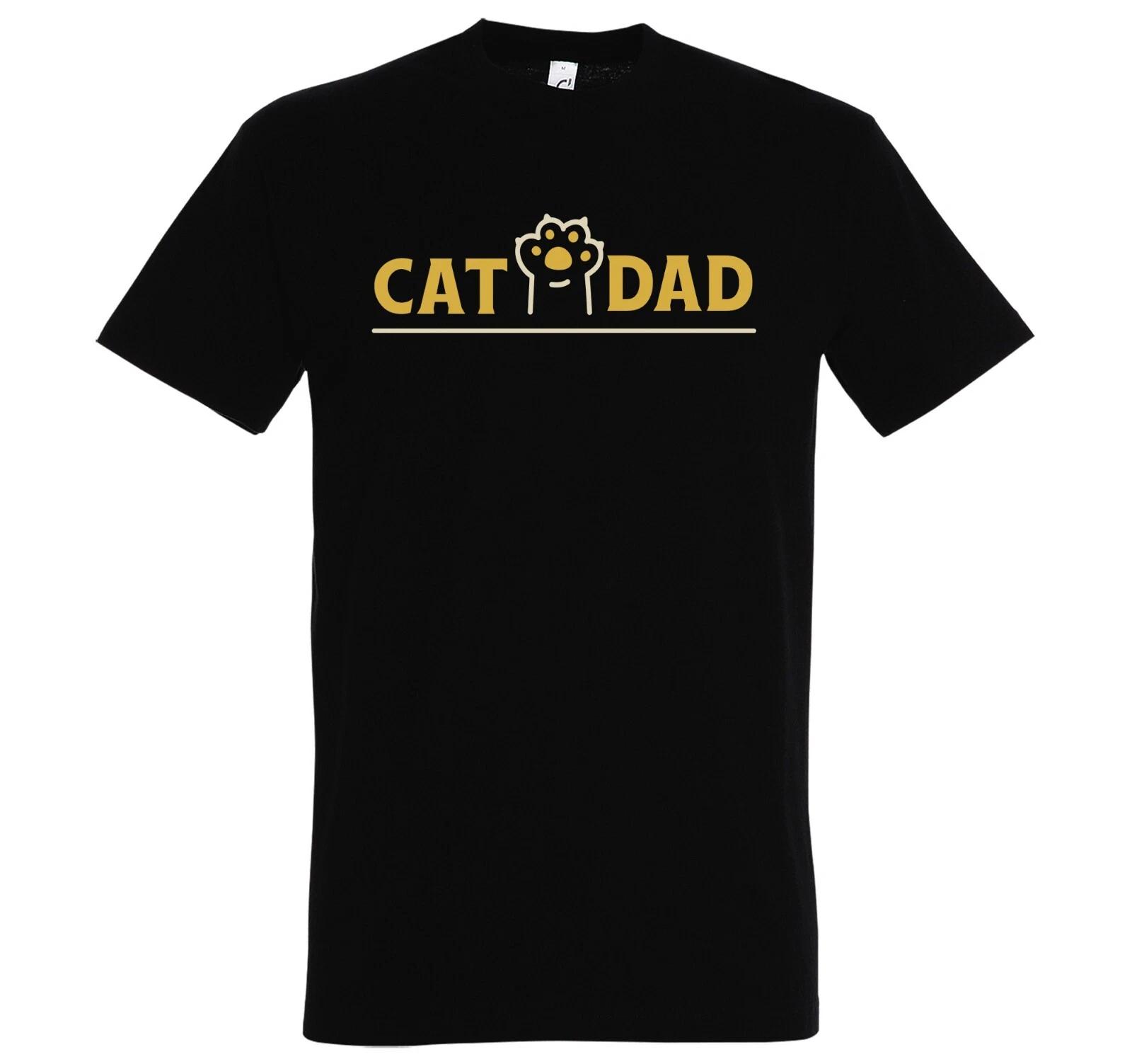 

Youth Designz Cat Dad Men s Printed Cat Dad T-Shirt Cute Funny Pet 2XL