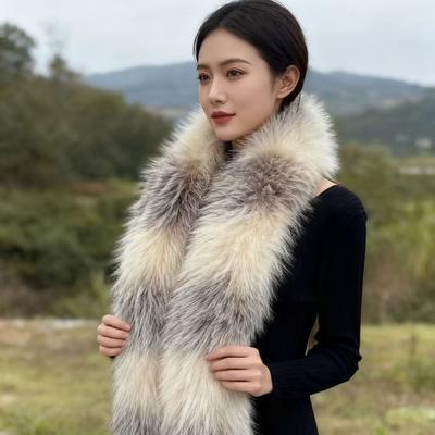 Vintage Chic Scarf Stylish Versatile and Extra Warm Plush Scarf for Winter