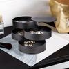 Creative Rotating Multi-layer Jewelry Storage Box, Foldable Grid Design, Can Store Earrings, Necklaces, Rings, Bracelets, Etc