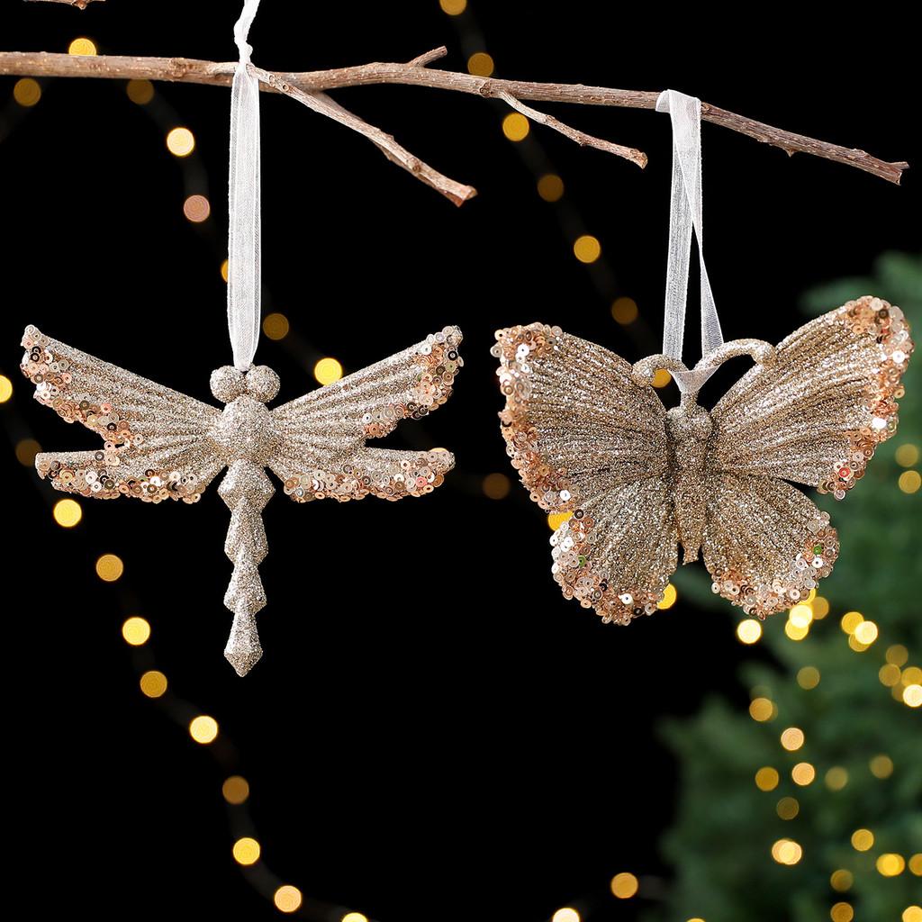 Christmas Scene Decor With Pc Snowflake And Reindeer Ornaments For Holiday Party