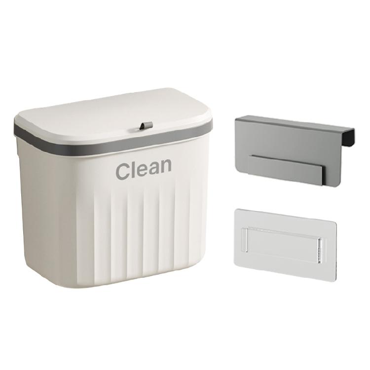 Wall Mounted Trash Can Kitchen Cabinet Storage Bucket Recycle Hanging Trash Bin