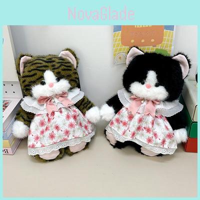 Plush Cat Backpack For Kids With Cartoon Pattern And Lightweight Design For Casual Travel