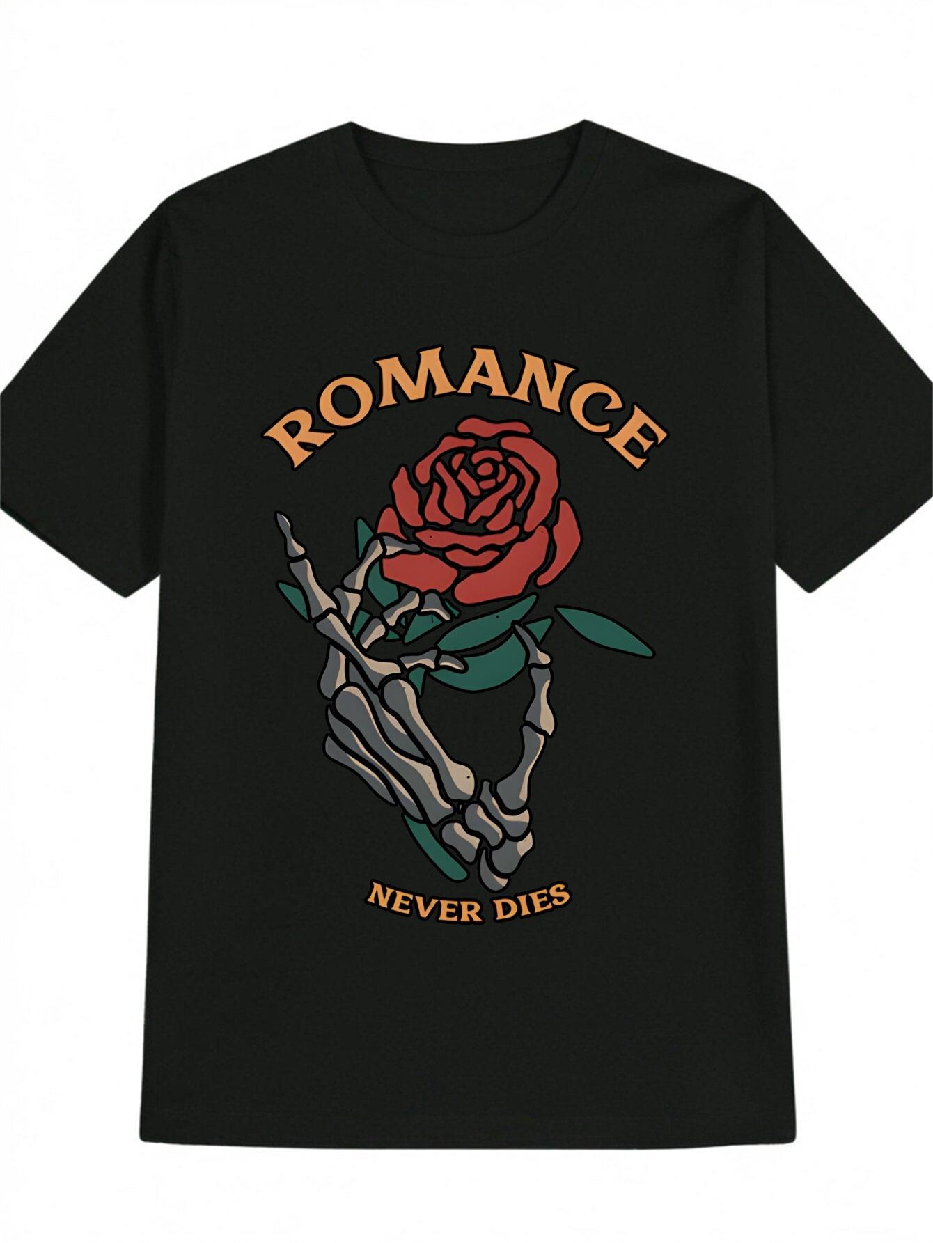 T-Shirt y2k T Black/Red L