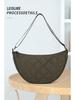 Women's Trendy Nylon Dumpling Bag - Large Capacity Shoulder/Crossbody for Autumn/Winter 2025