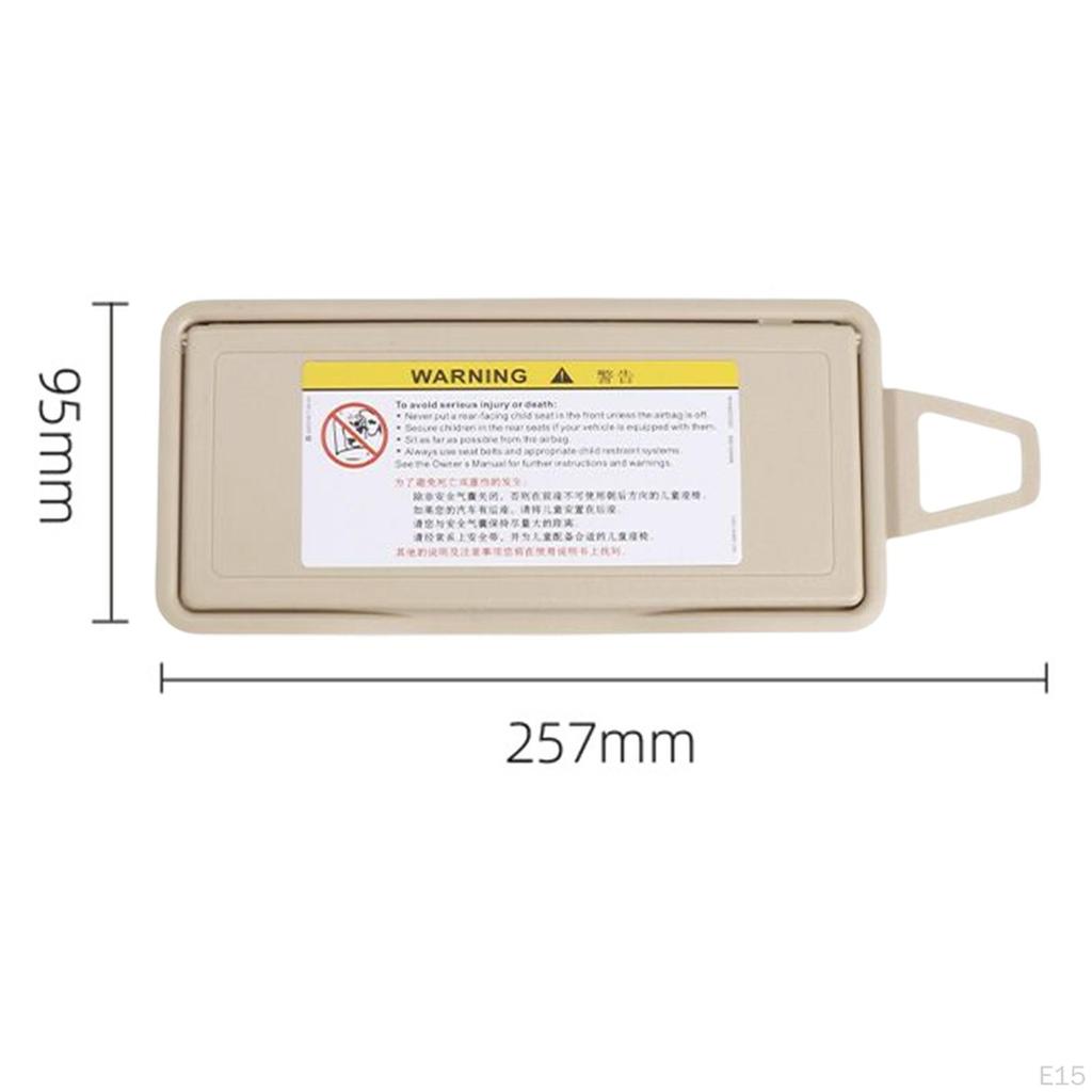Osłona lusterka w osłonie przeciwsłonecznej do samochodu 220 810 0110 Kosmetyczna do W220