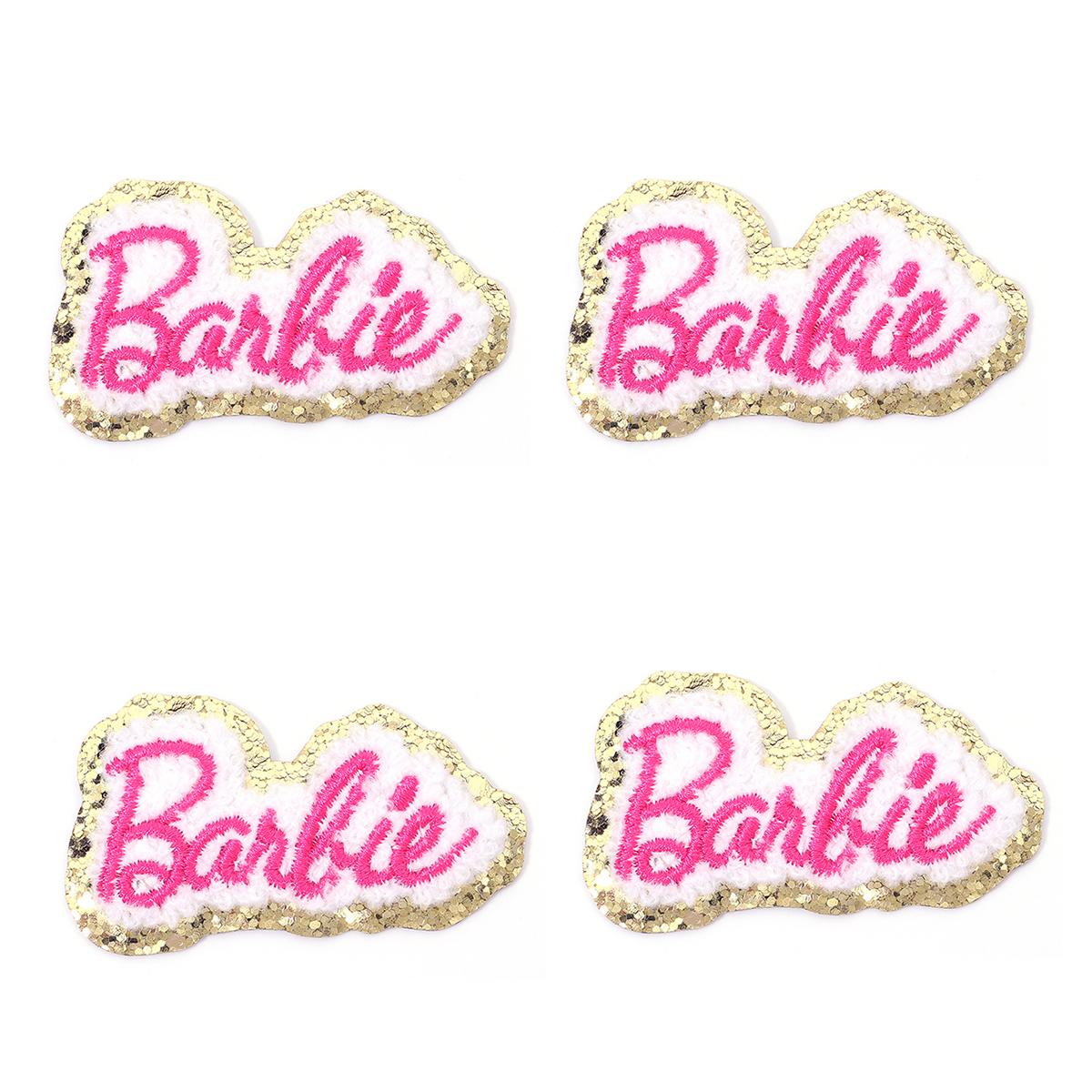 

4pcs/lot Christmas Series Embroidery Patches Santa Snowflake Cartoon Shape Iron On Patch For DIY Sewing Garment Bags Decoration