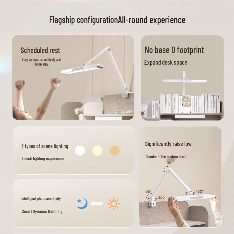 Haishibao TH30 Clip-on Eye-Care Desk Lamp