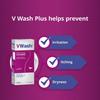 VWash Plus Expert Intimate Hygiene Liquid Wash for Women 100 ml, Gentle Daily Cleanser, PH Balanced, Paraben Free and Safe for Sensitive Skin