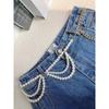 Waist Chain - Women's Fashion Minimalist Multi-layer Pearl Thin Belt
