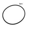 2pcs Round Rubber Drive Belt for Walkman Repeater Cassette Deck Counter Audio Tape Recorder 4mm