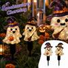 Acrylic Garden Stake 2D Flat Ground Sign for Halloween Holiday Outdoor Patio Decoration