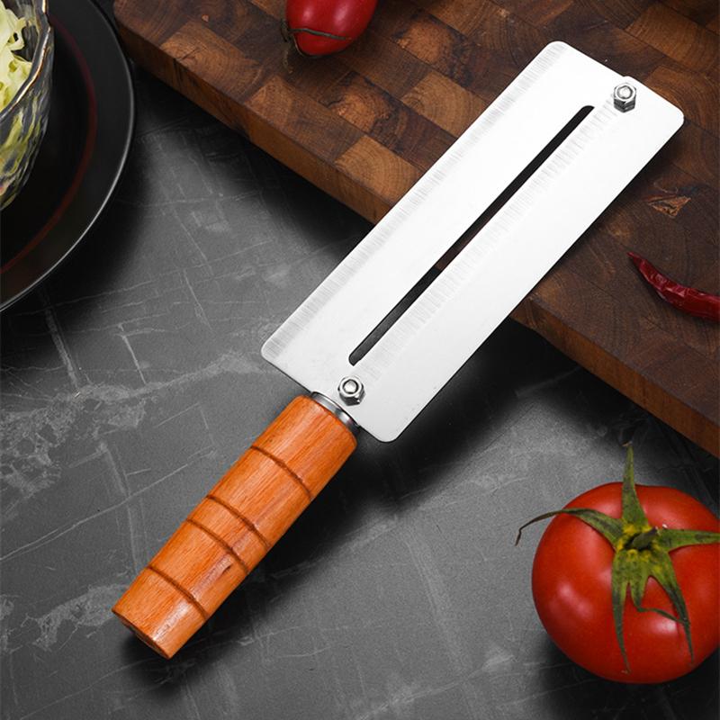 Stainless Steel Durable Sugarcane Peeler Pineapple Knife Manual Sharp Kitchen Cutter Multifunctional Fruit Vegetable Tools