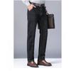Spring Autumn Mens Black Blue Pants Pure Color Stretch Jeans Street Casual Slim Fit Trousers Male Wash Jeans for Men