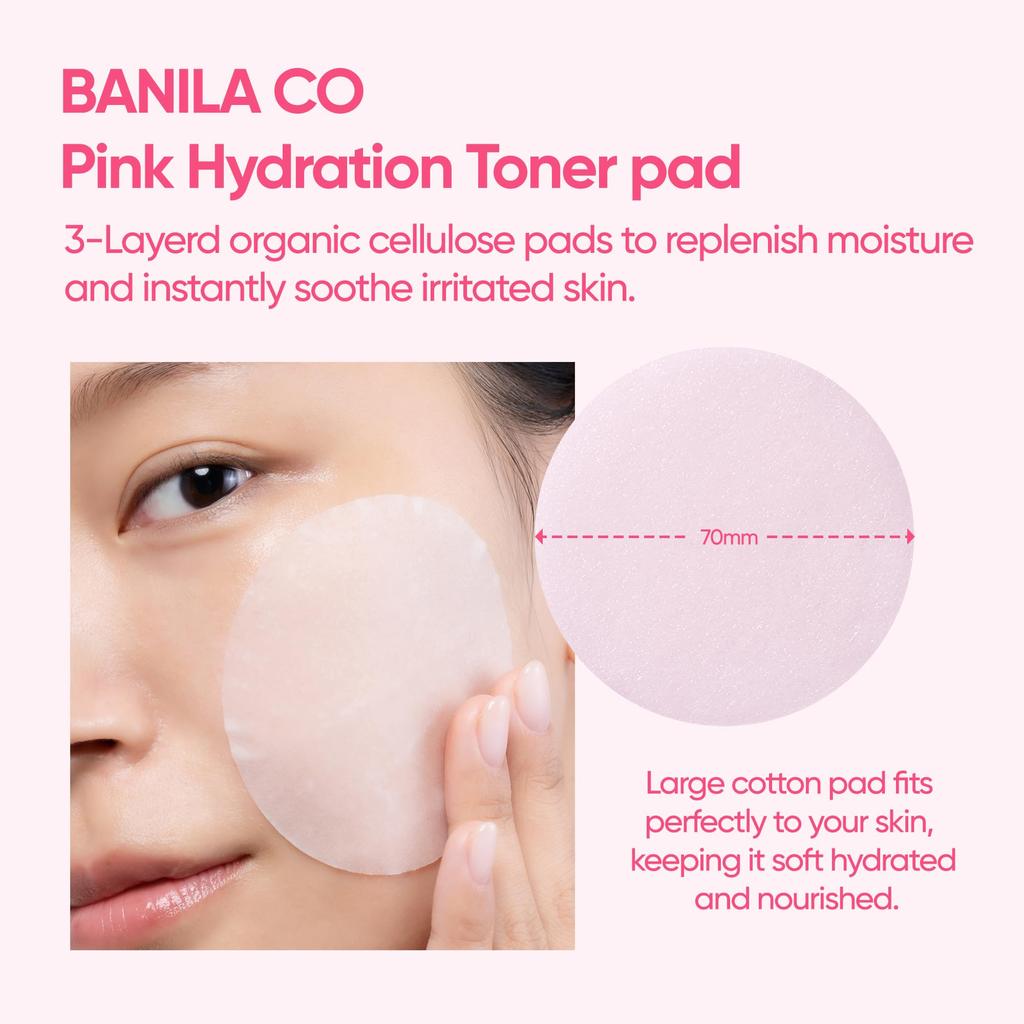 BANILA CO Clean It Zero Green Peel Toner Pad – Vegan LHA Peeling & Sebum Control, Korean