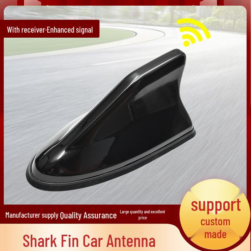 Punch-Free Shark Fin Car Antenna with Signal Enhancement for Roof Installation