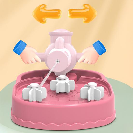 Yousheng Kids Target Water Shooter Toy Hand-eye Coordination Training Educational Toddlers Cartoon Rabbit Dinosaur Dog Interactive Water Sprayer Board