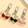 Kawaii Cherry Keychain Cute Acrylic Bag Charm & Car Decor, Adorable Gift for Women Girls Birthday Valentine Gifts Accessories