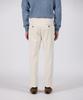 PANICALE Ivory Classic One-Pleat Corduroy Pants