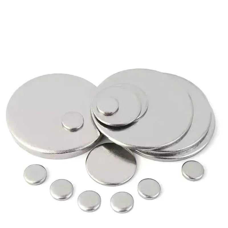 20 Pezzi Diametro 13/14/15/16/18/20mm Spessore 1mm-3mm Acciaio Inossidabile 304 Disco Piatto Circolare Rondella Piatta