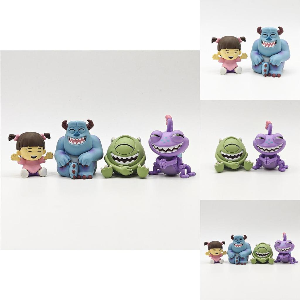 Monster Inc Toy Model Laughing Monster Abs Blind Box Collectible For Children