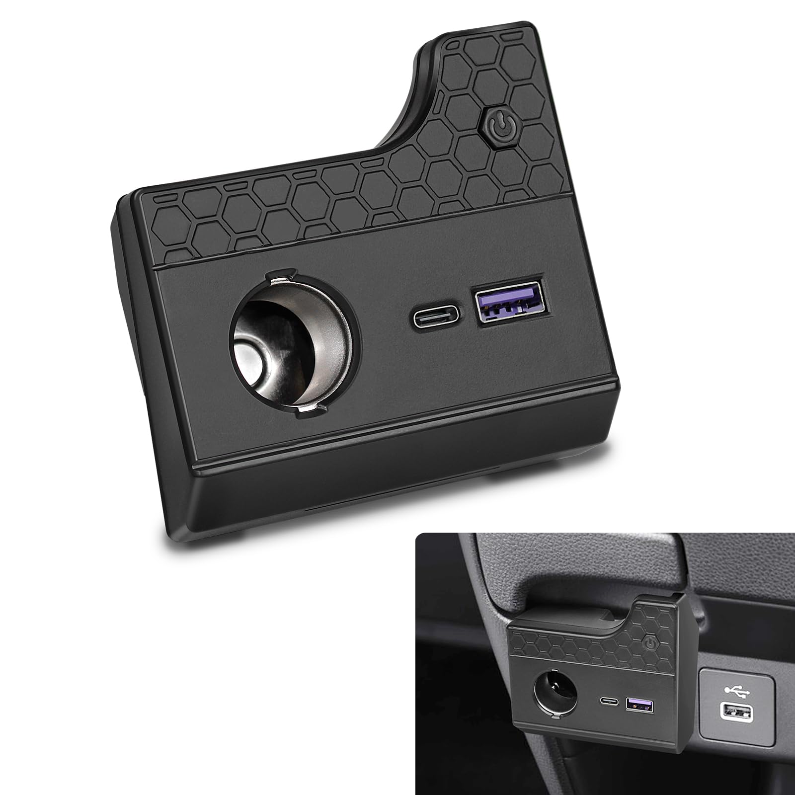 

Step Wagon RP6/RP7/RP8 Spada Air Power Supply Unit, Dedicated Design, USB Extension Socket, Divider,