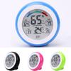 Digital Temperature Humidity Tester LCD Multi Color Circular Hygrometer Thermometer Temperature Monitoring Between C & F
