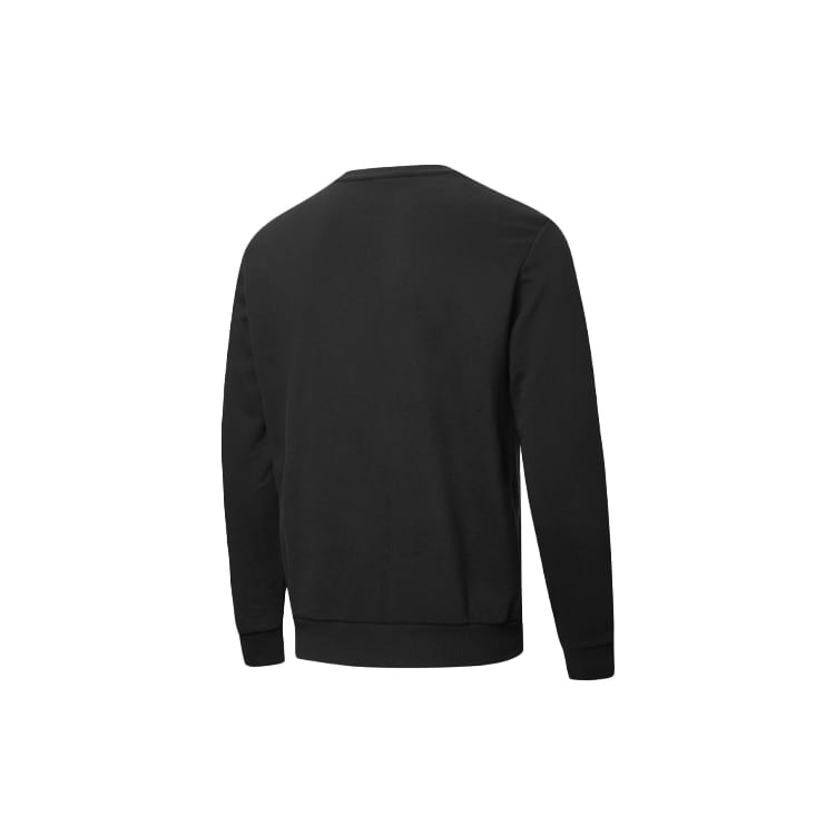 PUMA Sweatshirts Men's Black Crew Neck Moderate Regular 586348-01