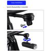 Front Light Stand Bicycles Computer Holder Base Cycling Front Light Bracket Quick Release Camera Headlight Adapter