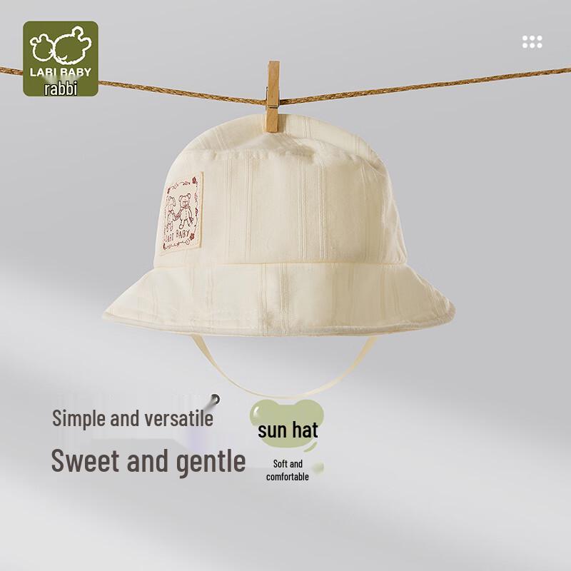 LABI Girls Summer Wide-Brim Sun Hat 44