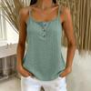 Ärmelloses Damen-Tanktop mit Knopfleiste und Farbe für legere Sommerkleidung