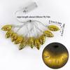 1.6M 10LED Pine Cone String Lights Christmas Tree Hanging Ornaments Merry Christmas Fairy Lights Home Decoration 2025 New Year