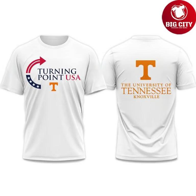 Tennessee Knoxville Turning Point USA 2025 Two Sided T-Shirt Unisex T-Shirt S