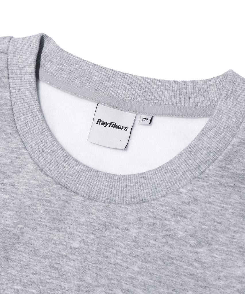 RAYFIKERS Basic Small Embroidered Sweatshirt Mp9Tu947_3 Color