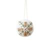Wool Felt Xmas Tree Hanging Decor Snowflake Shape Christmas Decorative Felt Balls  Wreath Garland