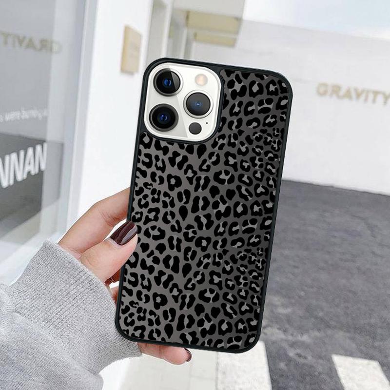 Fashion Leopard Print Phone Case For iPhone 17 Air 15 16 Cover  11 13 14 Pro Max 12 Plus Max Fundas