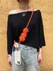 Handcrafted, Colorful Phone Lanyard Adjustable Floral Accessories Pendant Camera Backpack Pendant Phone