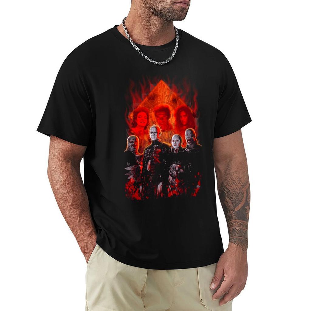 Hellraiser Cenobites Tshirt Comfortable Basic Crew Neck Tee