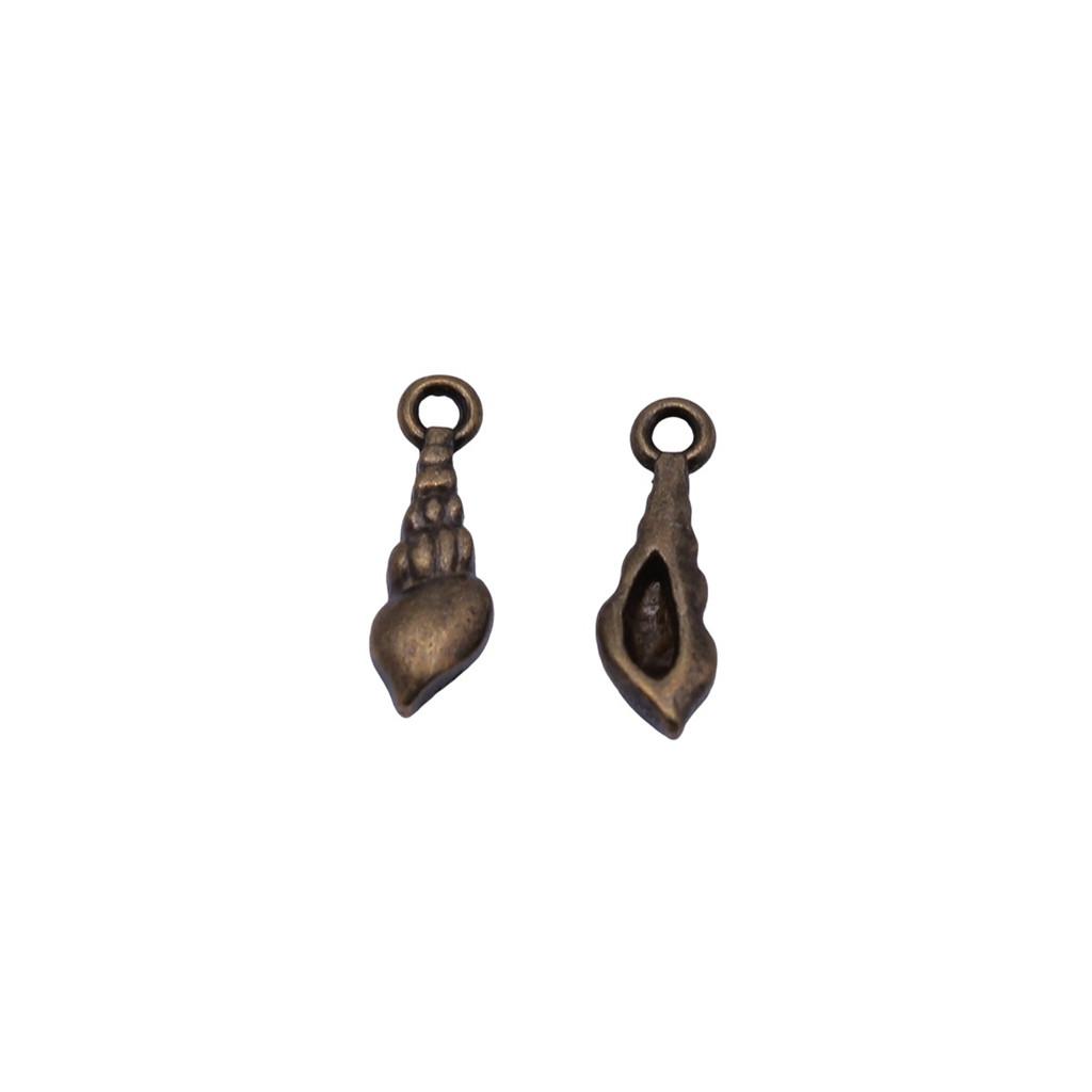 Shell Charms Multi Color Alloy Pendants For Beach Themed DIY Jewelry Accessories
