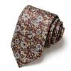Men'S Business Tie Hand-Typed Professional Dress Interview Tie Men'S Polyester Silk