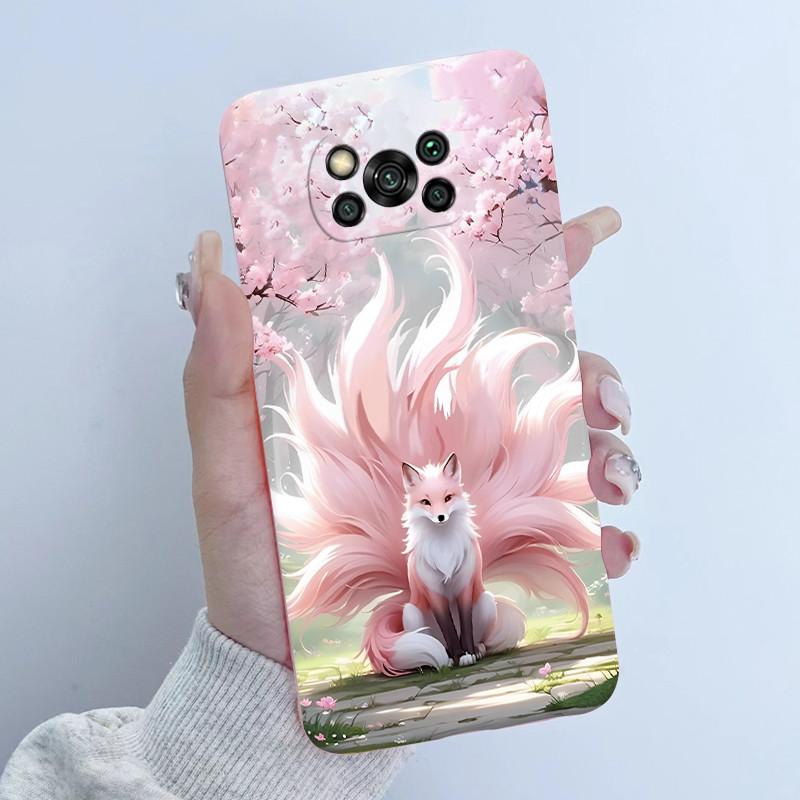 For Xiaomi Poco X3 Pro Case Flower Girls Design Soft Silicone Phone Back Cover For Xiomi PocoX3 Pro X 3 3X Poco X3 NFC Shells
