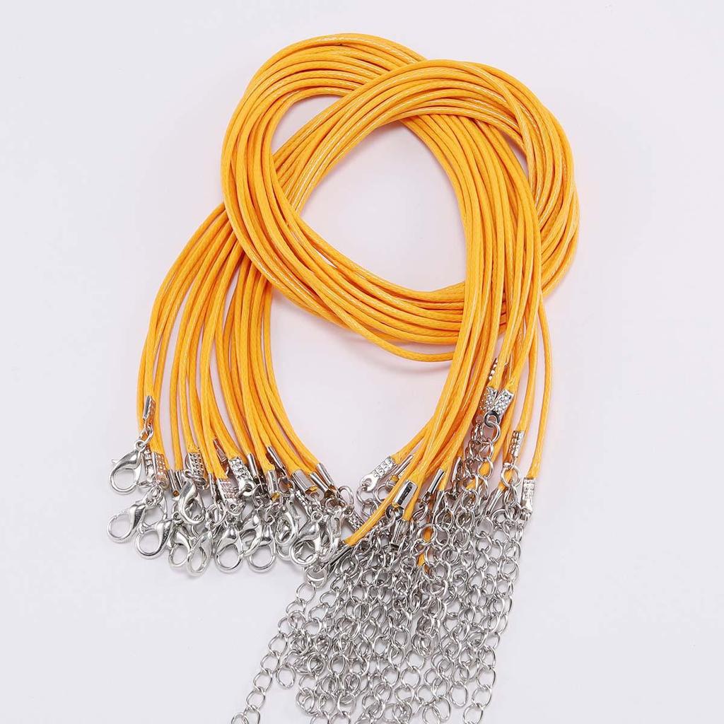 Korean Wax Line Jewelry Cord - 1.5mm Braided Necklace Rope 2023 Edition