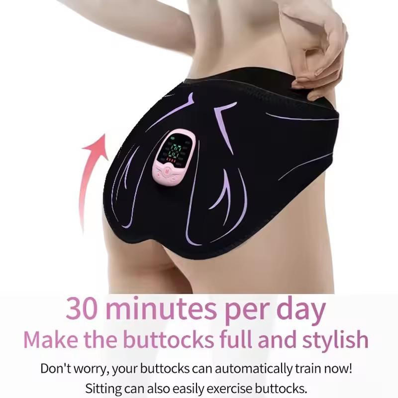 Ems Butt Muscle Stimulator Electric Hip Trainer Usb Recharge Buttocks Lifting Muscle Toner Fat Burn Weight Loss Fitness Equiment